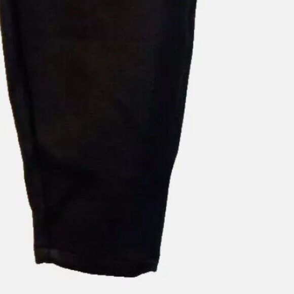 Lane Bryant Women's Faux Leather Jeans Sz 18 Stretch Black High Rise Ankle Pant - Picture 11 of 13